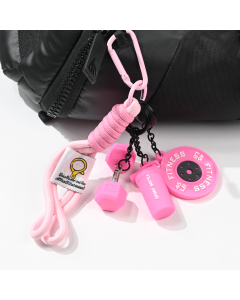 Privezak Gym pink