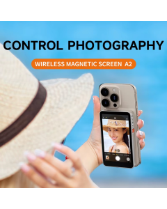 Selfie monitor magnetic A2 srebrni