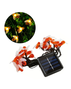 Dekoracija sijalice pcelice solarne 5m