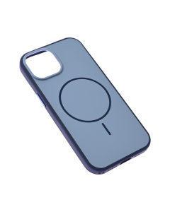 Maska za iPhone 15 6.1 plava Magsafe Matte Line