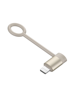 Adapter LDNIO LC270 Lightning na Type C zlatni