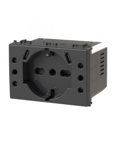 Utičnica USB P503 (1 suko+2 bipasso+2 USB C) Vimar Arke crna 4BUSBP503.V19