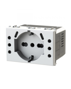 Utičnica USB P503 (1 suko+2 bipasso+2 USB C) Vimar Arke bela 4BUSBP503.V19B