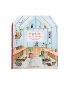 MOULIN ROTY Bojanka sa nalepnicama Bašta - Le jardin du moulin - 712604