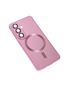 Maska za Samsung Galaxy S26 Magsafe Chrome roze