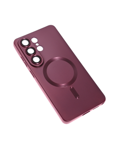 Maska za Samsung Galaxy S26 Ultra Magsafe Chrome bordo