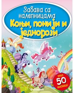 Zabava sa nalepnicama - Konji, poniji i jednorozi - 22614-1-1