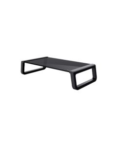 TRUST Stakleno postolje za monitor Monta, crna - 226432