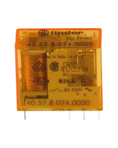 Mini pomocni relej 2CO/8A, 24VAC, 40.52.8.024.0000