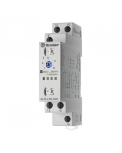 Multifunkcionalni vremenski relej, 6 funkcija, 0.1s-24h, 12-240V AC/DC, 1CO/16A, 80.01.0.240.0000