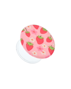 Stalak Pop Strawberry and Flowers roze