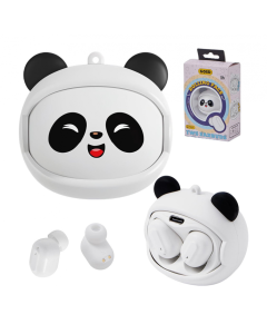 Bluetooth slušalice Panda bele