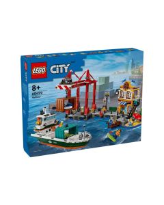 LEGO 60422 Morska luka sa teretnim brodom - 227555