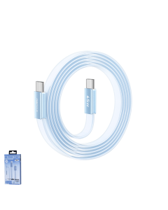 Data kabl REMAX Ultimate Series CB35 65W Ultra-Thin Fast Charging Type C na Type C 1.2m plavi