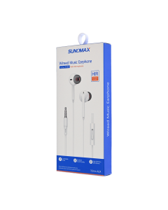 Slušalice Sunomax H-45 3.5mm bele