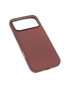 Maska za iPhone 17 Pro Max 69 braon Magsafe TechWoven