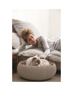 CURVER Krevet za kućne ljubimce Cozy Pesak 54x54x20,2cm - CU 228812