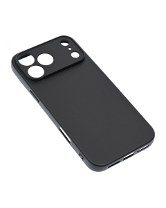 Maska za iPhone 17 Pro Max/18 Pro Max 69 mat silikonska Skin crna