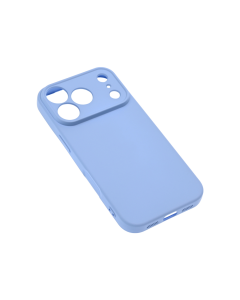 Maska za iPhone 17 Pro/18 Pro 63 Teracell Soft Velvet svetlo plava