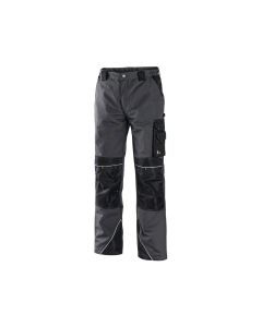 CANIS Radne pantalone do struka Sirius Nikolas, siva/zelena - 6036046