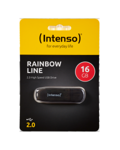 (Intenso) USB Flash drive 16GB Hi-Speed USB 2.0, Rainbow Line, CRNI - USB2.0-16GB/Rainbow