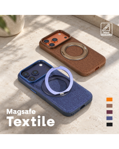 Maska za iPhone 17 Pro Max/18 Pro Max 69 Magsafe Textile crna