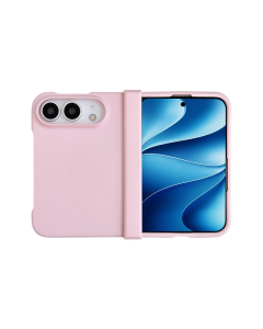 Maska za iPhone 18 Duo Elegant Fold roze
