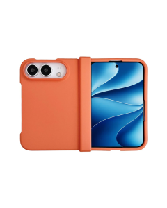 Maska za iPhone 18 Duo narandžasta Elegant Fold