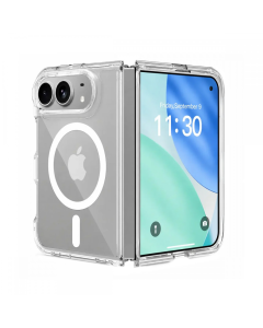 Maska za iPhone 18 Duo Magsafe transparent