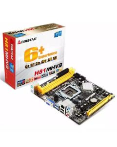 BIOSTAR Matična ploča 1150 H81MHV3 VGA/HDMI