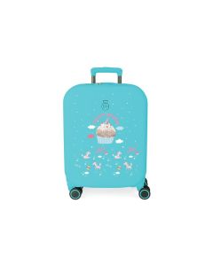 ENSO UNICORN PARADISE dečiji kofer 55 cm - tirkizna