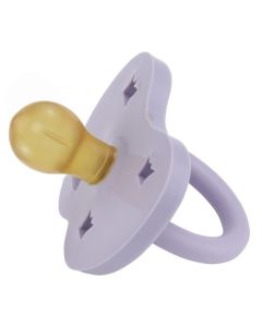 HEVEA Okrugla cucla od prirodne gume (3-36 mes)  Ljubičasta - 230171