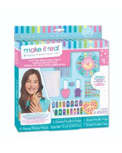 Make it Real Set za lakiranje glitter girls nail party - 2306-1-1-1-1