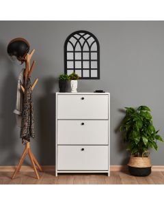 HANAH HOME Cipelarnik Tuvalle 022, bela