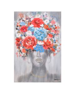 ENA Slika cveće crveno 80x120 cm - 23315