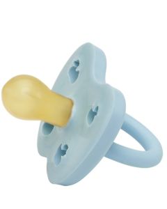 HEVEA Okrugla cucla od prirodne gume (0-3 mes) Bebi plava - 233411