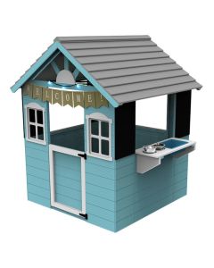 Dečija drvena kućica za igru KINDER HOME sa kuhinjom