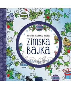 Zimska bajka – antistres bojanka za odrasle - 23586