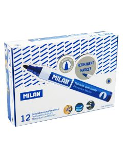 MILAN Marker plavi permanent okrugli vrh 16429121 milan - 2366-1-1