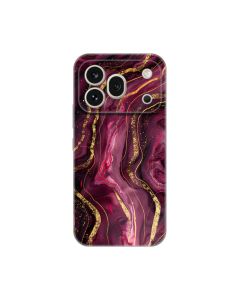 Maska za Honor 600 Pro Burgundy Silikonska Print