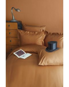DEKOR DOM Komplet posteljina 160x200cmIssimo saten Family - Simply satin, terakota - 042460-1