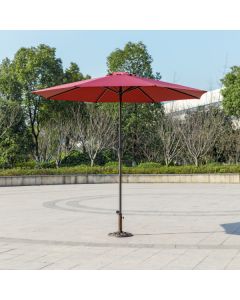 LEMON PLANET Zglobni suncobran 300 cm Laguna, crvena - 24-SA0112C