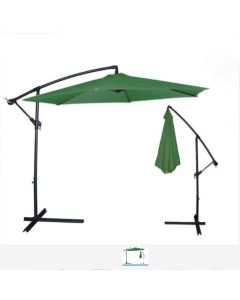 LEMON PLANET Viseći suncobran 300cm Parasol, zelena - 24-SA0115Z