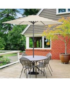 LEMON PLANET Suncobran sa podesivom visinom 270cm Roma, bela - 24-SA0116B