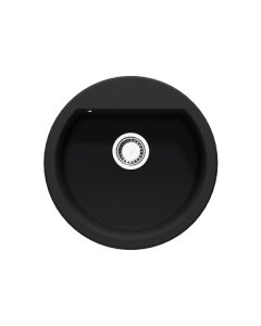 SANDONNA Granitna sudopera 51cm Lena, mat crna - 2404-1-1-1