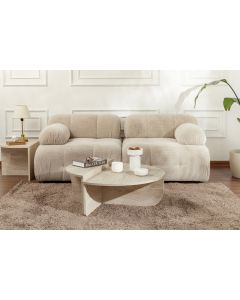 HANAH HOME Klub sto Orion, krem