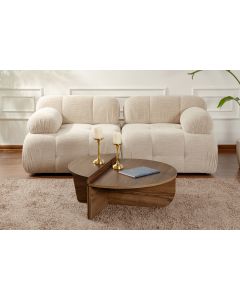 NORDURE Set klub stolova 2/1 Orion, braon