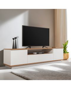 HANAH HOME TV komoda Veramont, braon/bela