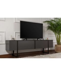 NORDURE TV komoda Serenity, antracit/crna