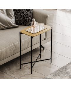 HANAH HOME Klub sto Shb-003, braon/crna - 247HFM1142
